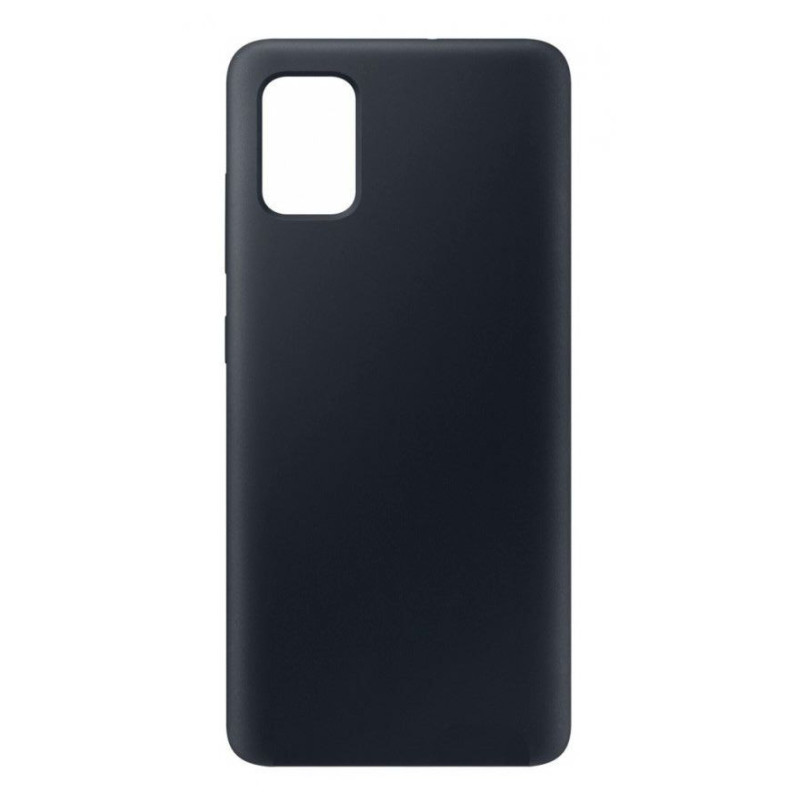 Evelatus Samsung Galaxy A41 Nano silikoninis dėklas, minkštas lietimui, TPU, juodas