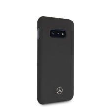 „Mercedes-Benz“ „Samsung Galaxy S10e“ silikoninis dėklas, juodas „Mercedes-Benz“ „Samsung Galaxy S10e“ silikoninis dėklas, juodas