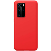 Evelatus Samsung Galaxy A41 Nano silikoninis dėklas, minkštas lietimui, raudonas