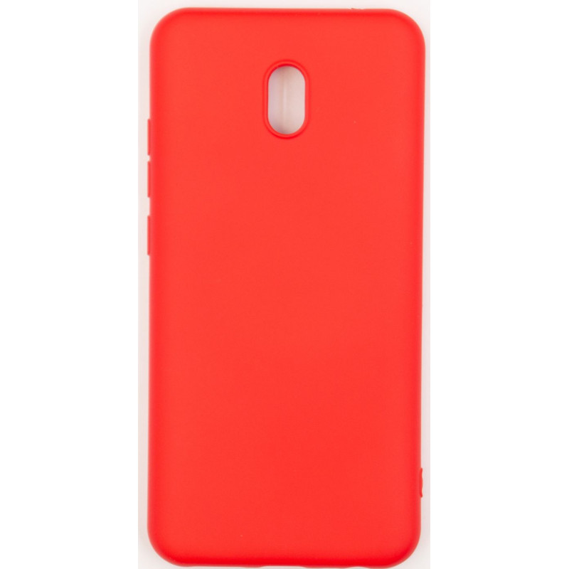 „Evelatus Xiaomi Redmi 8a“ nano silikoninis dėklas, minkštas lietimui, raudonas, TPU, minkštas, lietimui jautrus