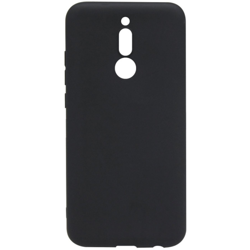 „Evelatus Xiaomi Redmi 8“ minkštas silikoninis dėklas, juodas