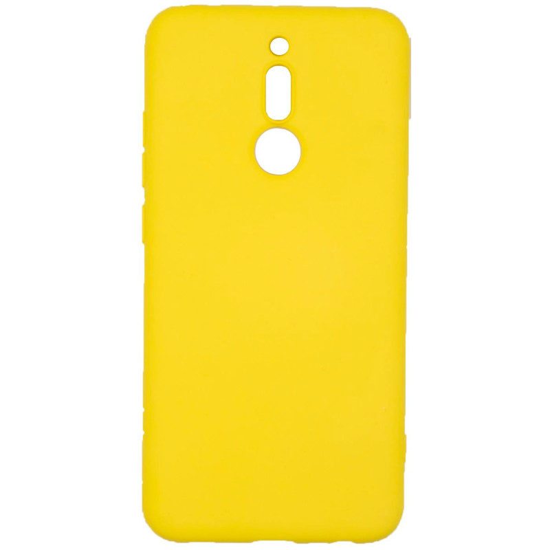 „Evelatus Xiaomi Redmi 8 Nano“ silikoninis dėklas, minkštas lietimui, TPU, geltonas