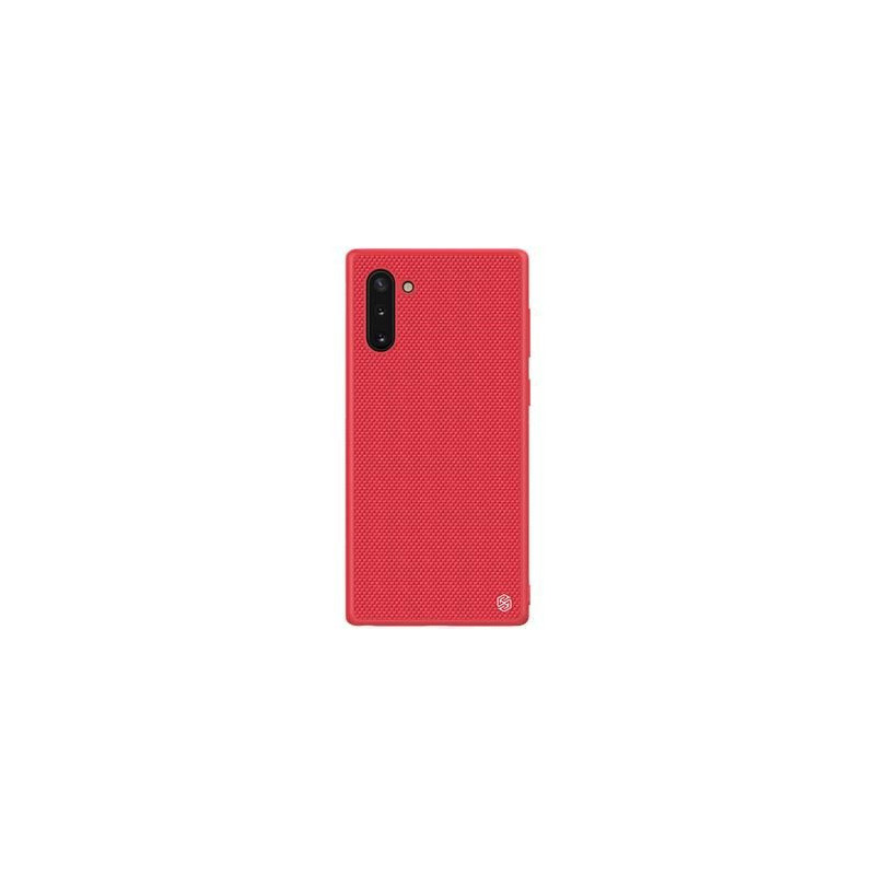 „Nillkin“ „Samsung Galaxy Note 10“ tekstūruotas kietas dėklas, raudonas