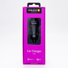 Evelatus - Evelatus Quick Car Charger QCC03 Black Evelatus - Evelatus Quick Car Charger QCC03 Black