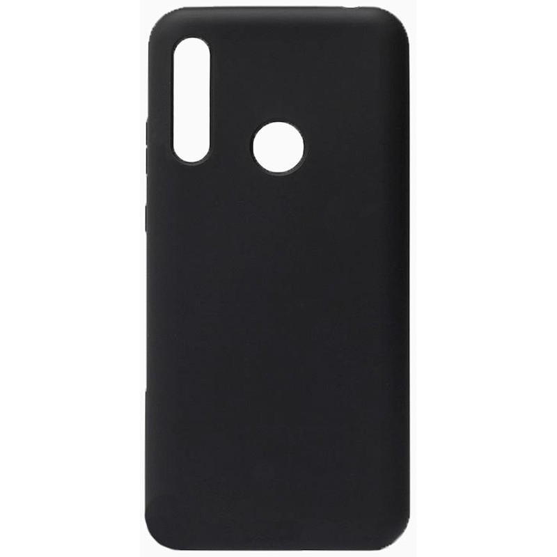 Evelatus Huawei P40 Lite E Nano silikoninis dėklas, minkštas lietimui, TPU, juodas