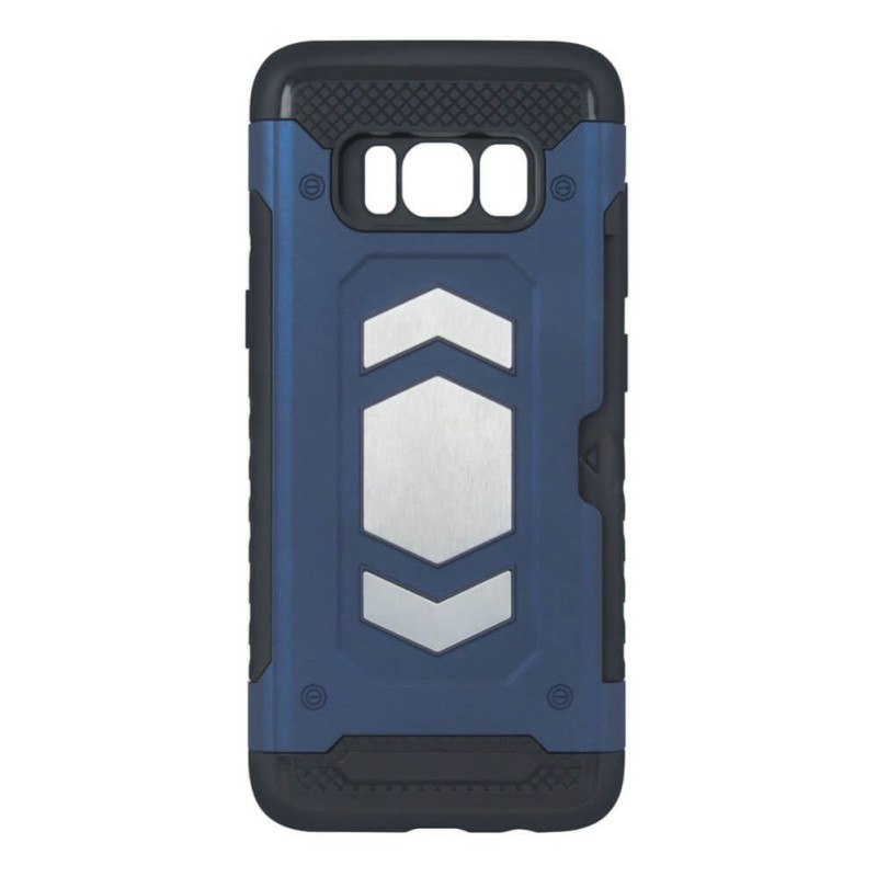 GreenGo Samsung S9 G960 Defender magnetinis dėklas tamsiai mėlynas