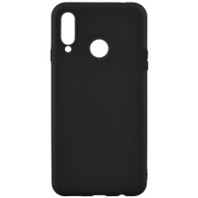 „Evelatus“ „Samsung Galaxy A20s“ nano silikoninis dėklas, minkštas lietimui, TPU, juodas