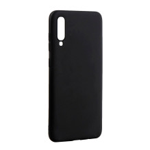 „Evelatus“ „Samsung Galaxy A70s“ nano silikoninis dėklas, minkštas lietimui, TPU, juodas