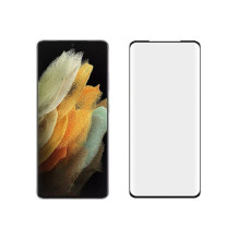 „Evelatus Samsung Galaxy S21 Ultra 3D Full Cover“ antistatinis apsauginis stiklas su „Japan Glue Glass“