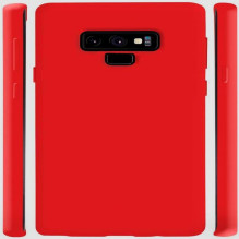 Evelatus Samsung Galaxy Note 9 Nano Silicone Case Soft Touch TPU Red