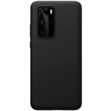 Evelatus Huawei P40 Nano silikoninis dėklas, minkštas lietimui, TPU, juodas