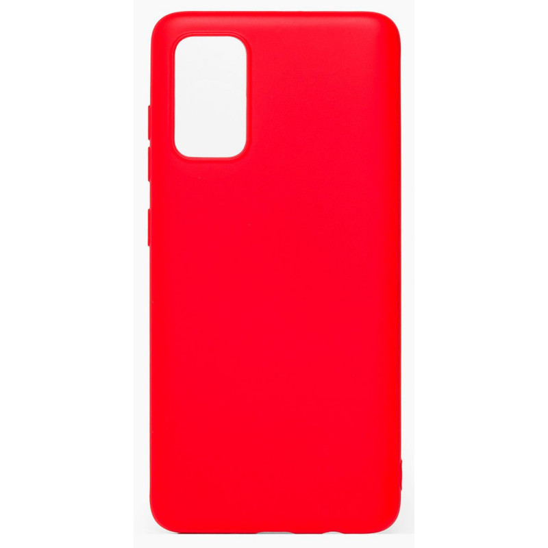 „Evelatus“ „Samsung Galaxy S20 Plus“ nano silikoninis dėklas, minkštas lietimui, raudonas, TPU, su minkštu lietimui jaut