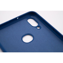 „Evelatus“ „Samsung Galaxy A10S“ nano silikoninis dėklas, minkštas lietimui, mėlynas