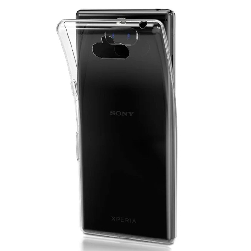 iLike Sony Xperia 10 Plus itin plonas 0,5 mm TPU dėklas, skaidrus