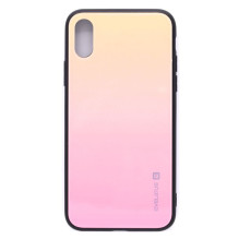 Evelatus Apple iPhone X / Xs Gradient Glass Case 1 Mild Melon