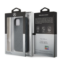 Mercedes-Benz Apple iPhone 11 Pro Quilted Genyine Leather Blue Mercedes-Benz Apple iPhone 11 Pro Quilted Genyine Leather Blue