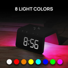 Evelatus Evelatus Wireless Charging Clock WCC01BK Black