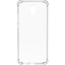 „Evelatus Xiaomi Redmi 8a“ karinis smūgiams atsparus silikoninis dėklas TPU permatomas