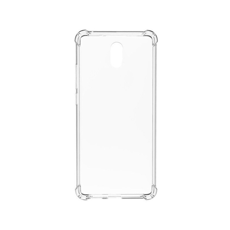 „Evelatus Xiaomi Redmi 8a“ karinis smūgiams atsparus silikoninis dėklas TPU permatomas