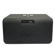 Evelatus Evelatus Wireless Charging Clock WCC01BK Black