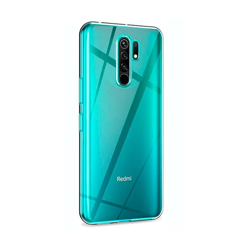 Evelatus Xiaomi Redmi 9 skaidrus silikoninis dėklas 1.5mm TPU permatomas