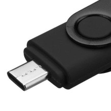 „Evelatus“ USB atmintinė, EFD02, 32 GB, juoda