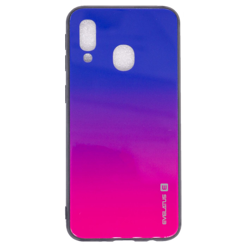 Evelatus Samsung Galaxy A40 Gradient Glass Case 4 Mystery
