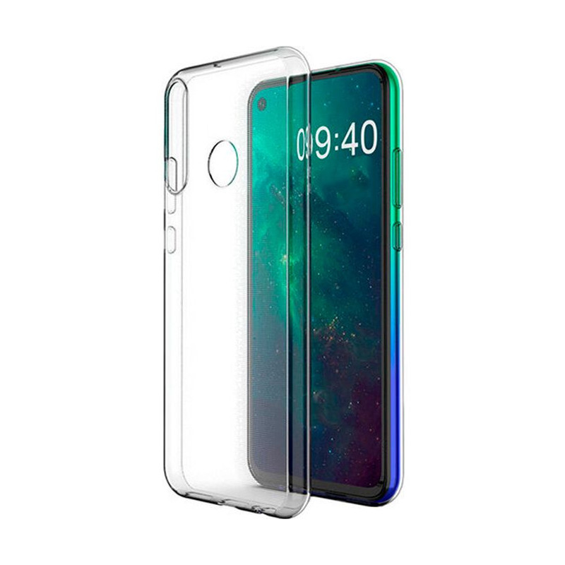 „Evelatus Huawei P40 Lite E“ skaidrus silikoninis dėklas 1,5 mm TPU permatomas