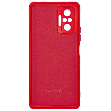 „Evelatus Xiaomi Redmi Note 10 Pro“ silikoninis dėklas, minkštas lietimui, raudonas, TPU, su nano technologija