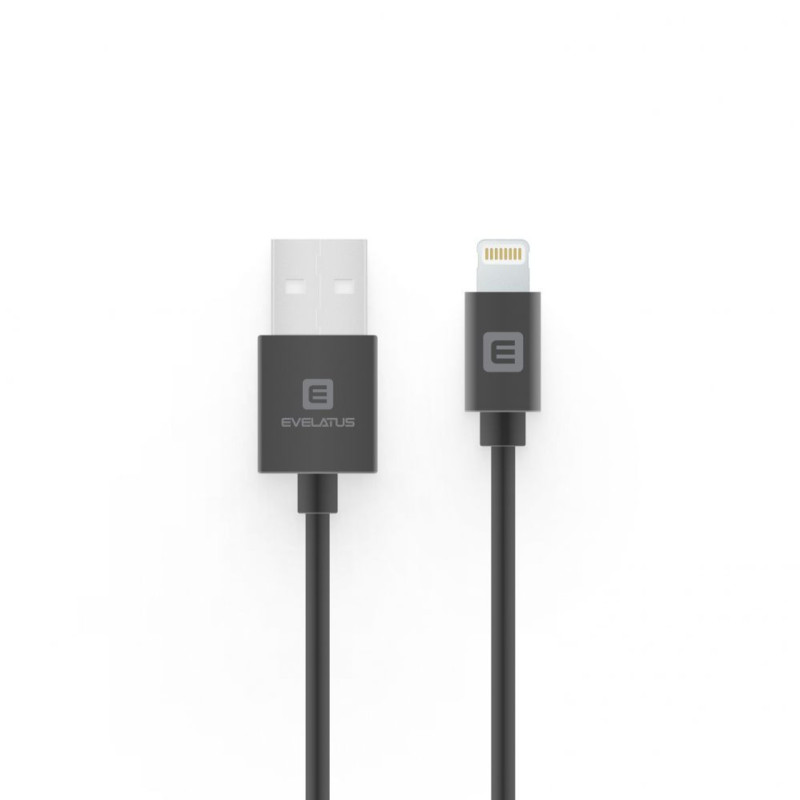 Evelatus Evelatu Lightning kabelis 2M MFI07 juodas