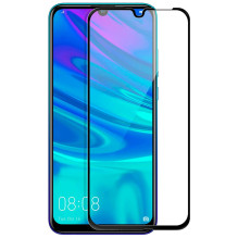 „Evelatus Huawei P Smart Plus 2019“ 2.5D pilnai apsauginis stiklas su antistatiniu stikliuku ir Japonijai skirtais klija