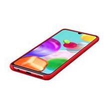 Samsung - Galaxy A41 Silicone Cover case Red