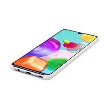 Samsung - Galaxy A41 silikoninis dėklas, baltas