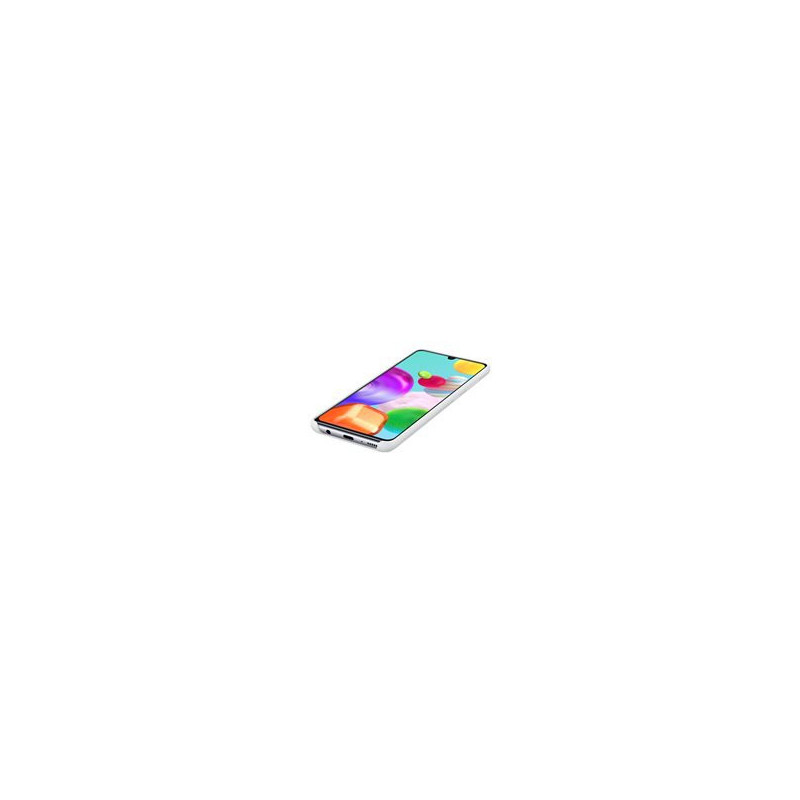 Samsung - Galaxy A41 silikoninis dėklas, baltas