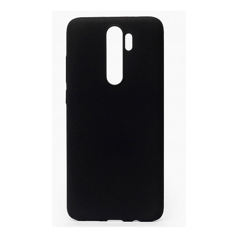 „Evelatus Xiaomi Redmi 9“ minkštas silikoninis dėklas, juodas