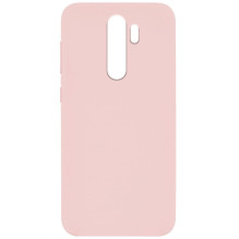 „Evelatus Xiaomi Redmi 9“ minkšto lietimo silikoninis dėklas, smėlio spalvos