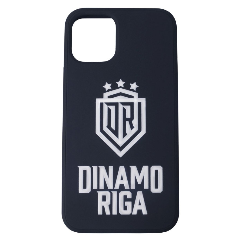 Evelatus Apple iPhone 12 Mini silikoninis dėklas, minkštas lietimui, DR logotipas, N4, baltas
