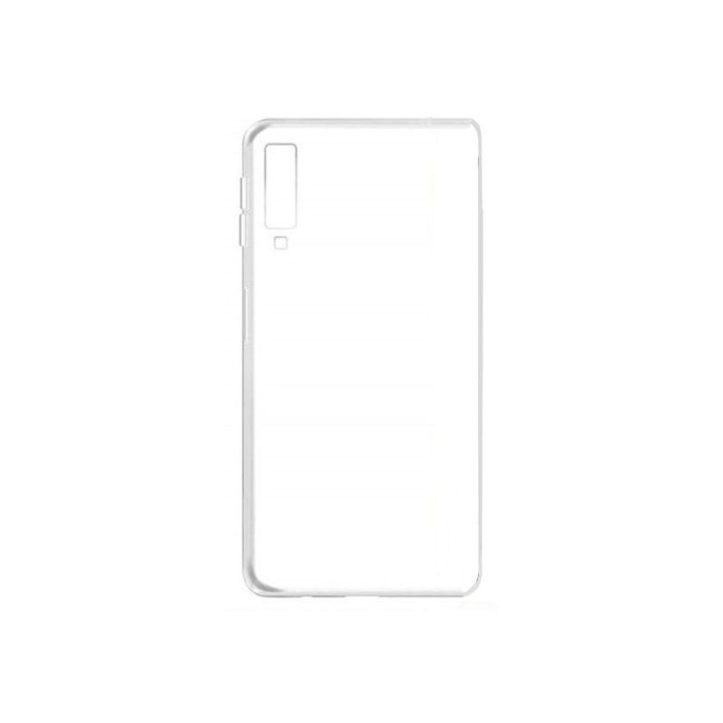 „GreenGo Samsung A7 2018“ itin plonas TPU dėklas, 0,3 mm, skaidrus