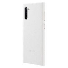 Samsung Note 10 Leather cover case White Samsung Note 10 Leather cover case White