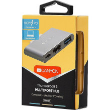 Canyon DS-1 Multiport Docking Station with 3 port Space Gray Canyon DS-1 Multiport Docking Station with 3 port Space Gray