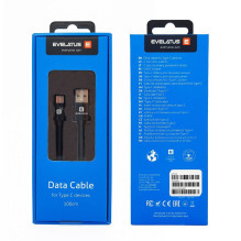 Evelatus - Evelatus Cable for Type-C devices,TPC07 Black Evelatus - Evelatus Cable for Type-C devices,TPC07 Black