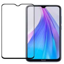 Evelatus Xiaomi Note 8T 2.5D Black Frame (Full Glue)