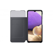 Samsung Galaxy A42 5G Smart S View dėklas, juodas Samsung Galaxy A42 5G Smart S View dėklas, juodas