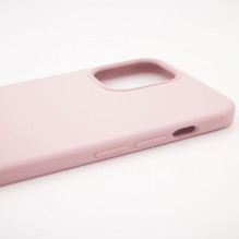 „Evelatus Apple iPhone 12 Pro Max“ aukščiausios kokybės minkštas silikoninis dėklas, smėlio spalvos, miltelių pavidalo