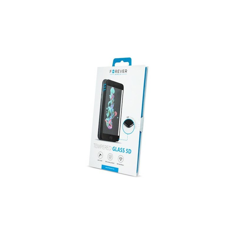Forever Samsung Galaxy A72 Tempered Glass 5D Black