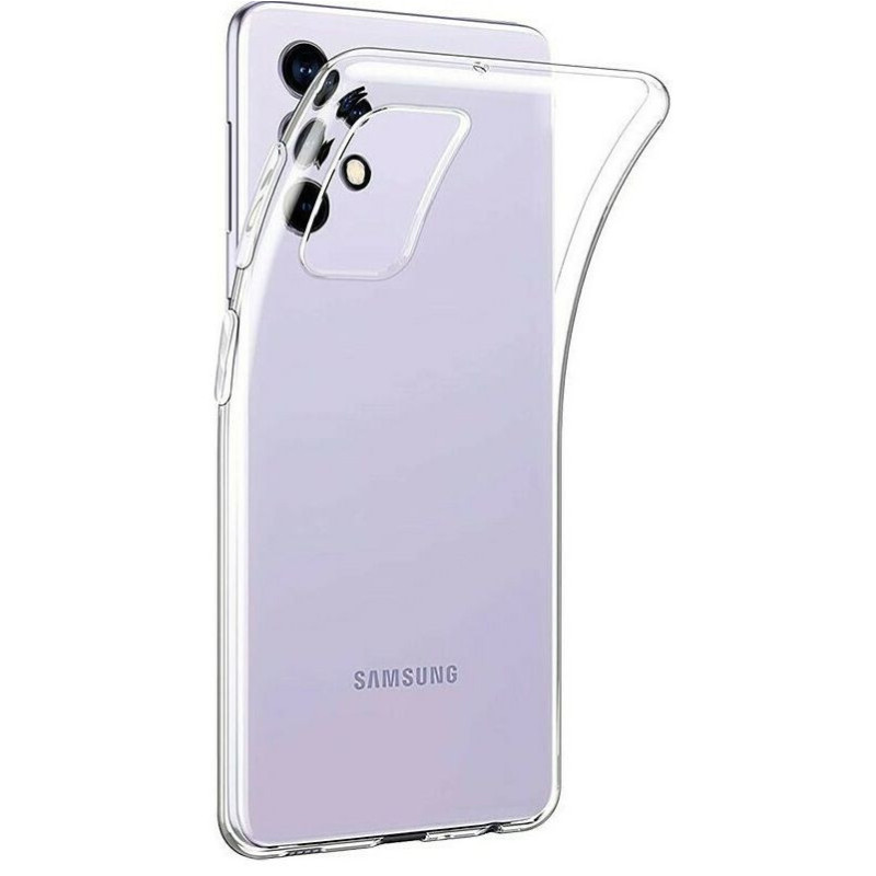 Evelatus Samsung Galaxy A32 Clear Silicone Case 1.5mm TPU Transparent