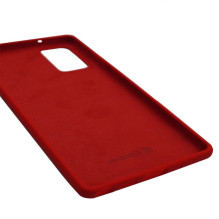 „Evelatus Samsung Galaxy Note 20 Premium“ minkštas silikoninis dėklas, raudonas