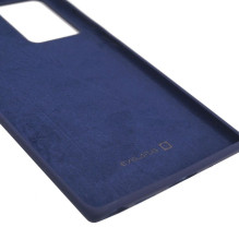 Evelatus Samsung Galaxy Note 20 Ultra Premium Soft Touch Silicone Case Midnight Blue