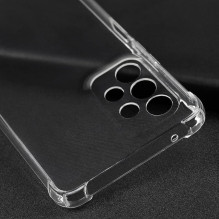 Evelatus Samsung Galaxy A73 5G Military Shockproof Silicone Case TPU Transparent