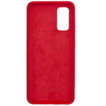 „Evelatus“ „Samsung Galaxy S20 Premium“ minkštas silikoninis dėklas, raudonas
